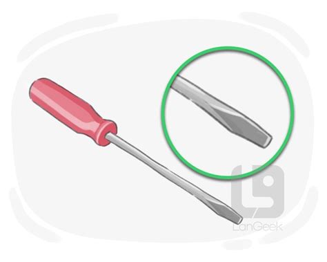 definition of flat screwdriver|Flathead screwdriver Definition & Meaning .